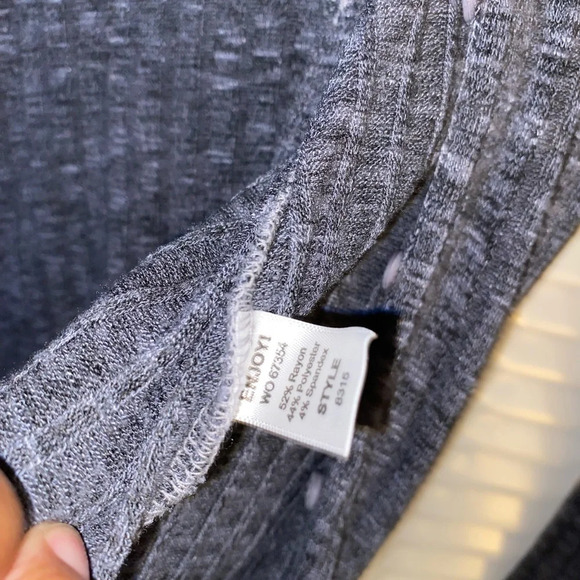 Michael Stars Knit Drop Shoulder Cardigan Sweater - Picture 4 of 10